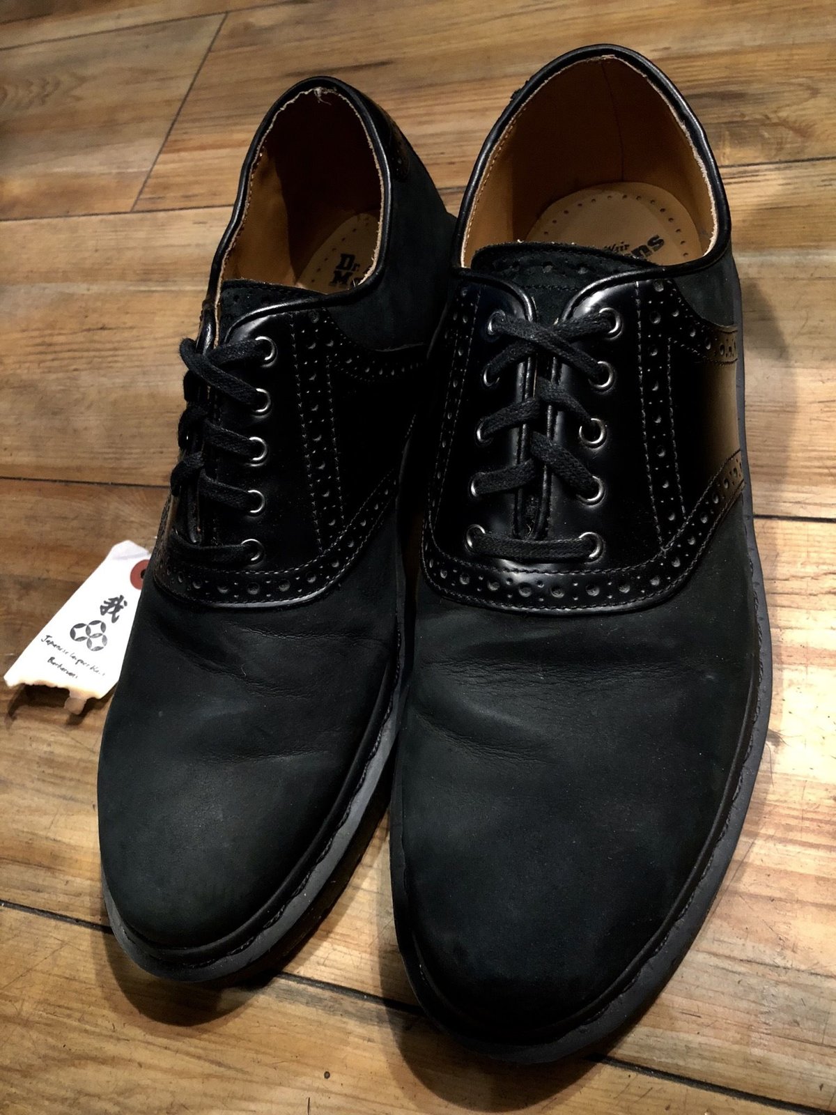 人気ドクターマーチンDILLAN極上美品〉Dr. Martens DILLAN 5EYELE