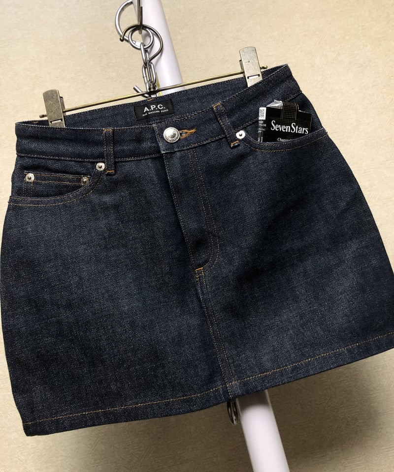 美品】A.P.C. インディゴ デニムスカート A.P.C. アーペーセー A.P.C