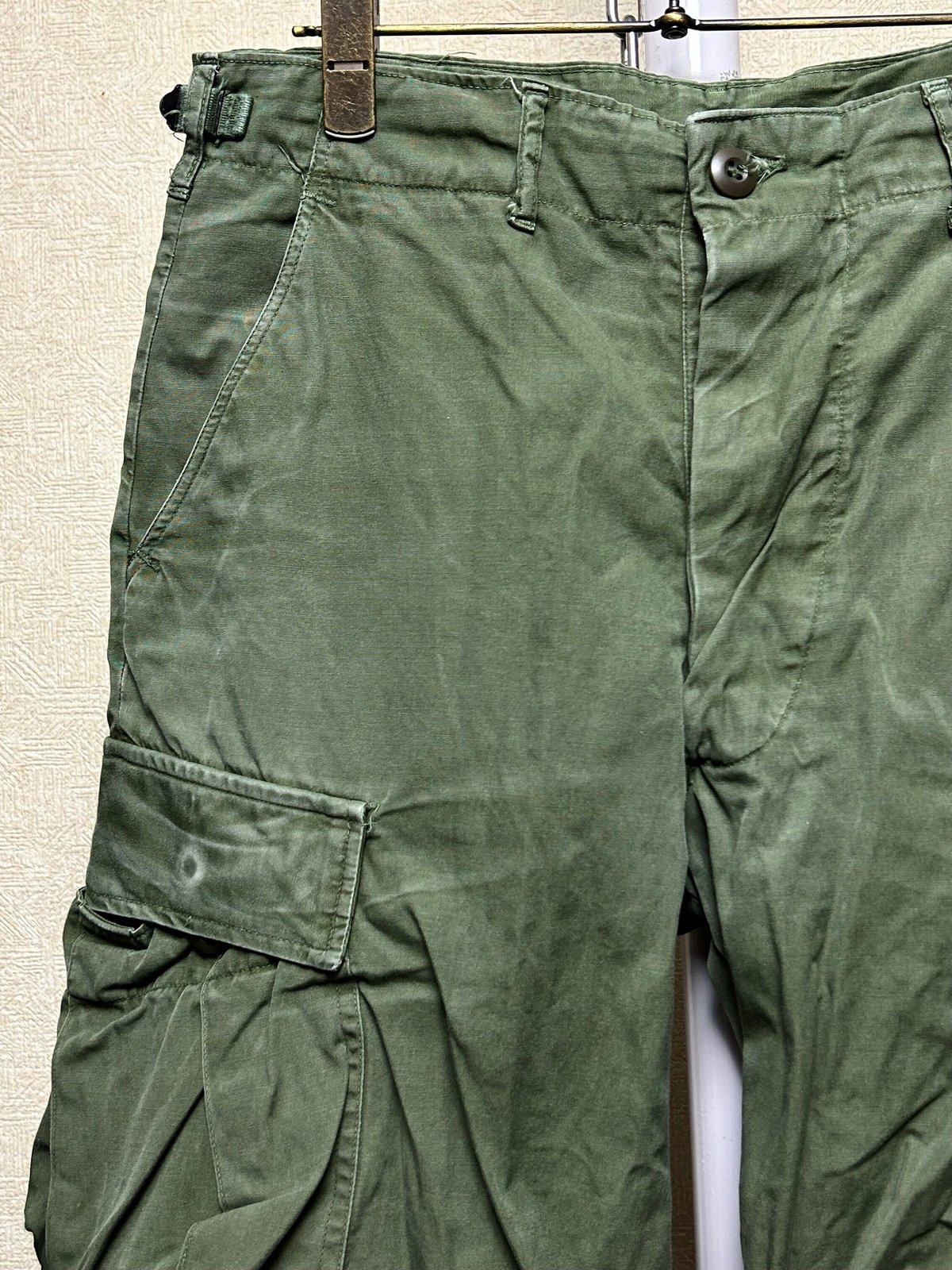 米軍67年製希少ノンリップジャングルファティーグ〉米軍67年製希少