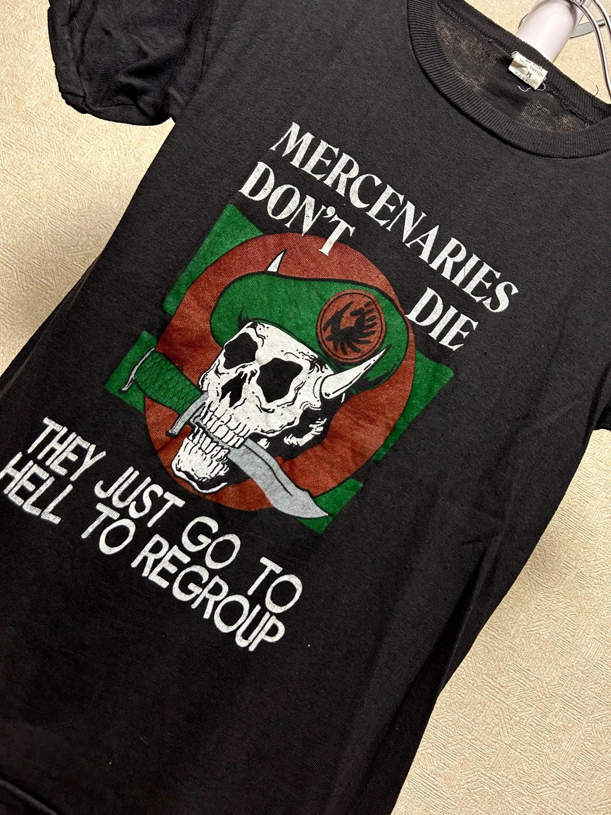 80s vintage rock band tour パキ綿 ブラック Tシャツ s-l1200.jpg