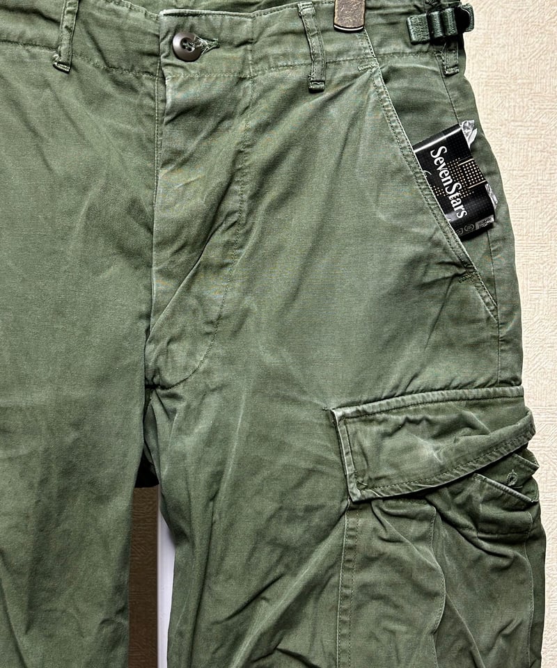 米軍67年製希少ノンリップジャングルファティーグ〉米軍67年製希少