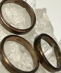 〈最終在庫3点Rock’n RollゴールドK5リング〉2000年代初期K5刻印GOLDプレーンモデルRING黄金サイズ17号枯渇オールドジュエリー最終在庫スペシャルプライス