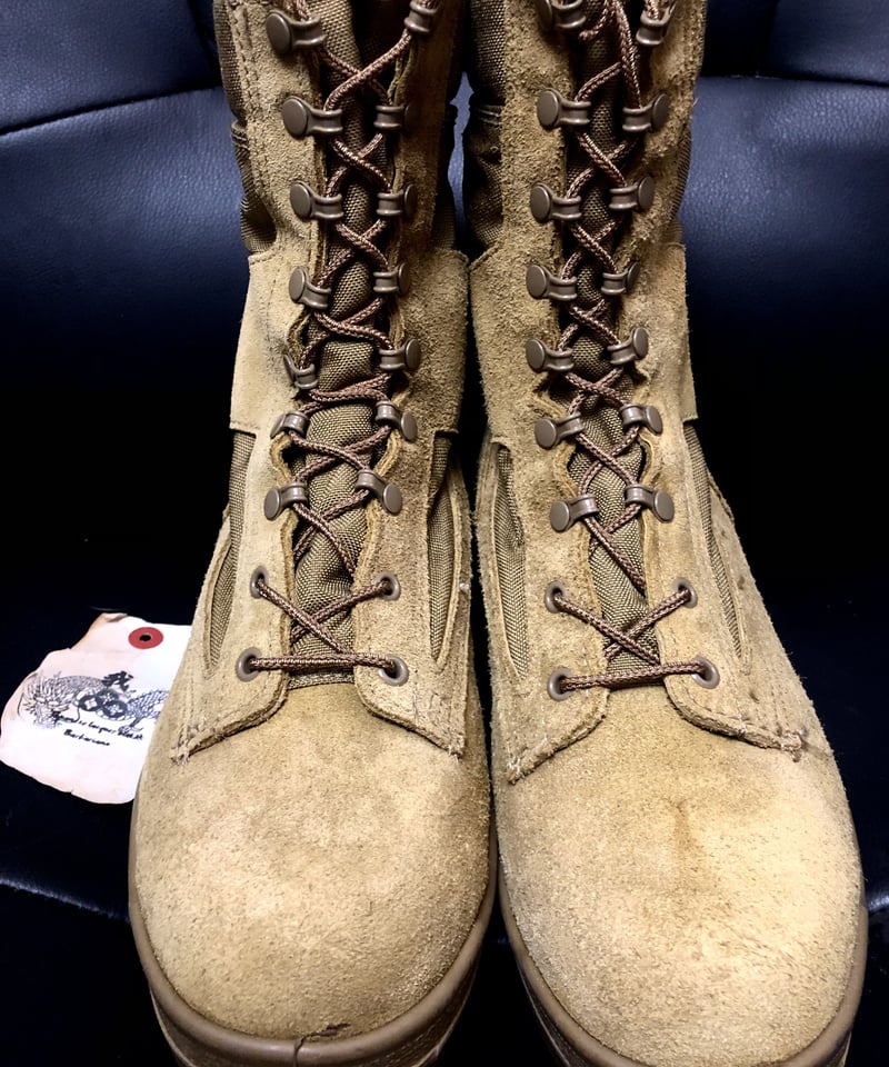 67年製 米軍 ベトナム戦争 海兵隊 レザーコンバットブーツ デッドストック 67年製 米軍 ベトナム戦争 海兵隊 レザーコンバットブーツ