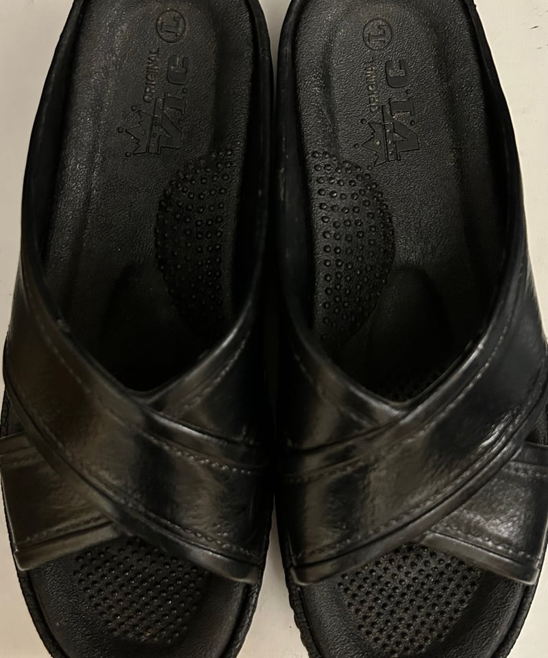 アーカイブbenchシャークソールPVCレザーサンダル〉benchベンサンCR