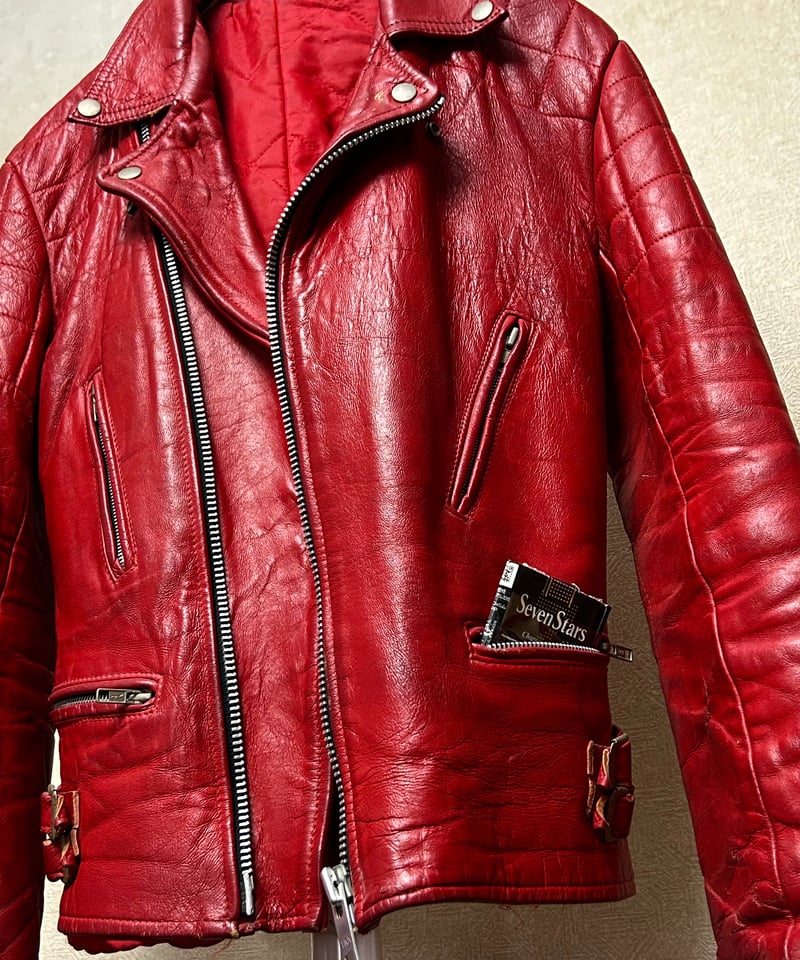 R&Rヴィンテージブリティッシュレッド激レア朱パンクスライダース