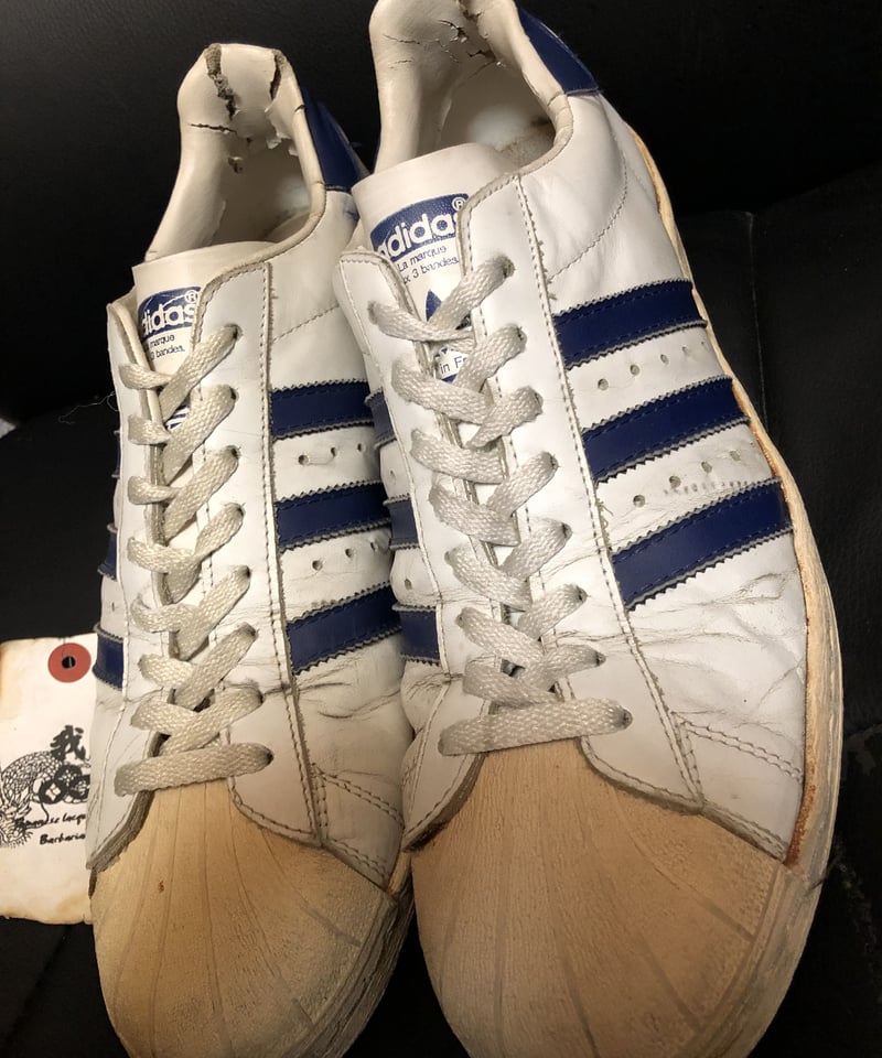 フランス製70,sスーパースター〉70年代FRANCE製adidas SUPER