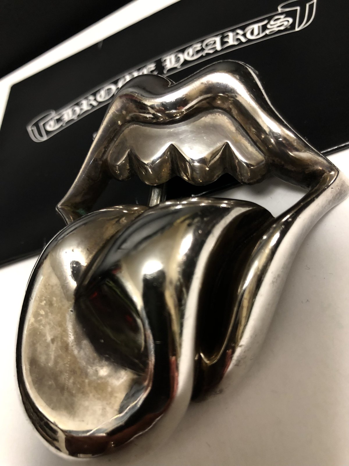 CHROME HEARTS スターリングシルバー バックル 1989年 CHROME HEARTS スターリングシルバー バックル 1989年