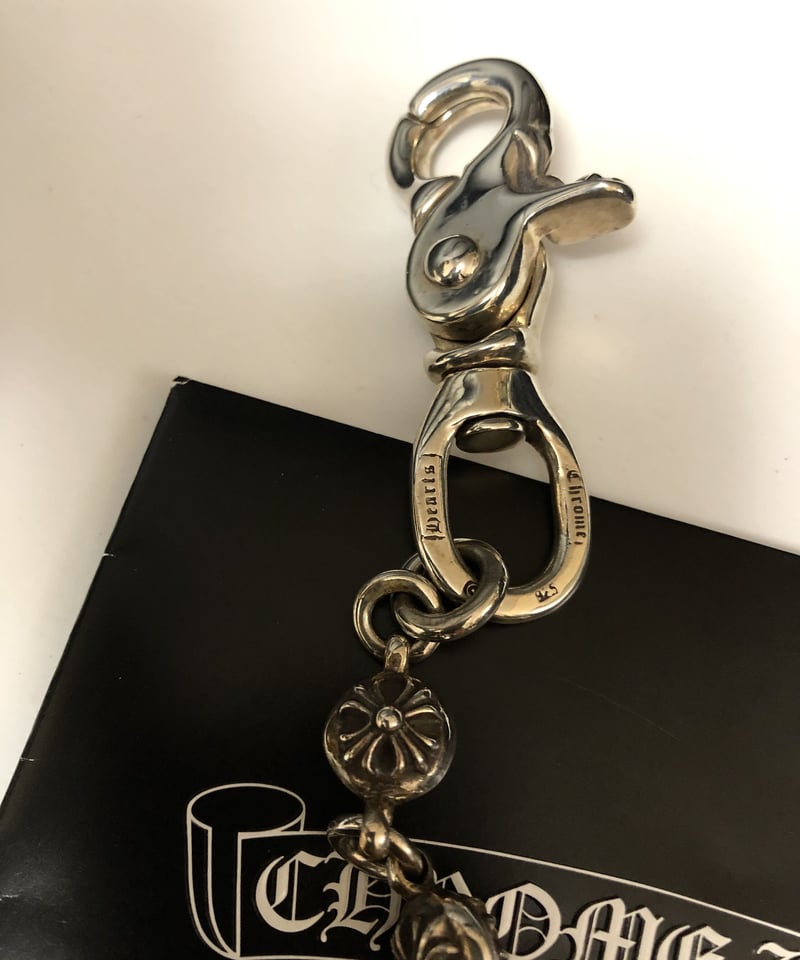 帝王クロムハーツ普遍的人気伝統CROSSBALL KEYCHAIN #2》Chrome
