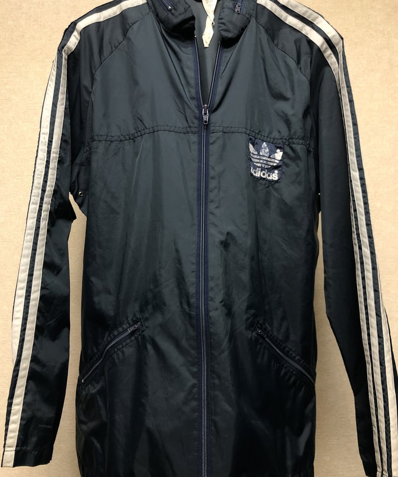adidas トラックジャケット 万国旗タグ 80s ネイビー 楽天市場】【中古】adidas 80S 万国旗タグ トラックジャケット