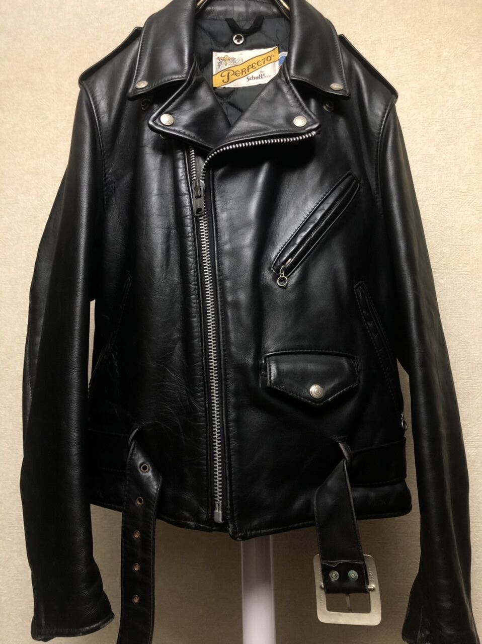 80,s U.S.A.製IDEALジッパー618US美品〉80年代U.S.A.製Schott