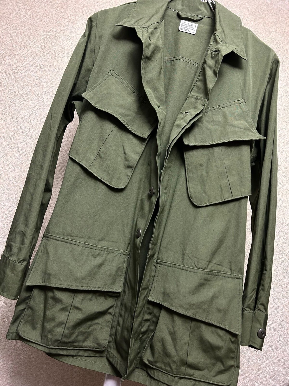 米軍実物　67年製　Jungle fatigue ジャングルファティーグ　3rd 米軍実物 67年製 Jungle fatigue ジャングルファティーグ 3rd