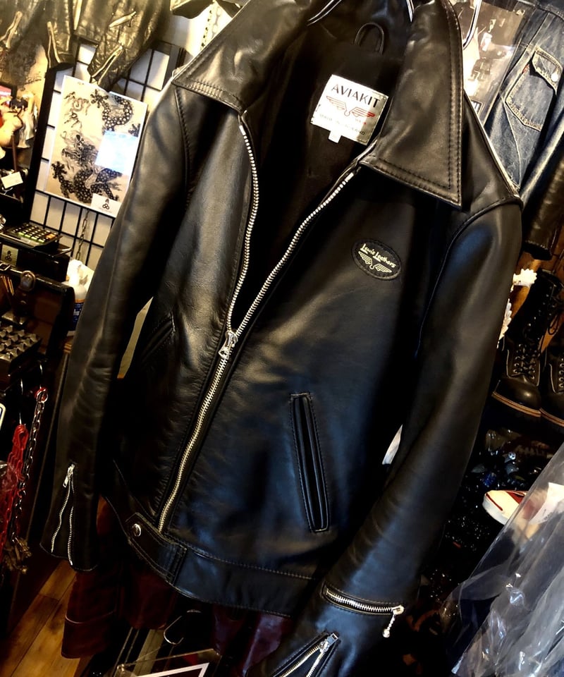 超目玉》Lewis Leathers CORSAIR MODELシングルライダース黄金サイズ...