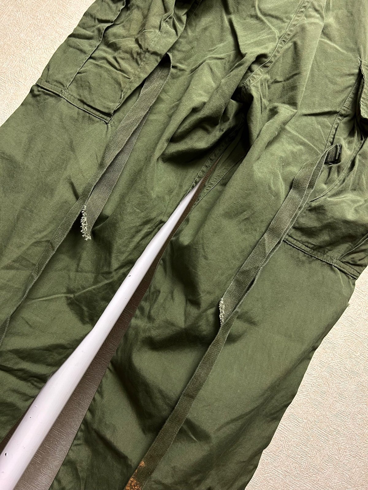 米軍実物63年度会計品ジャングルファティーグパンツ1st R-M