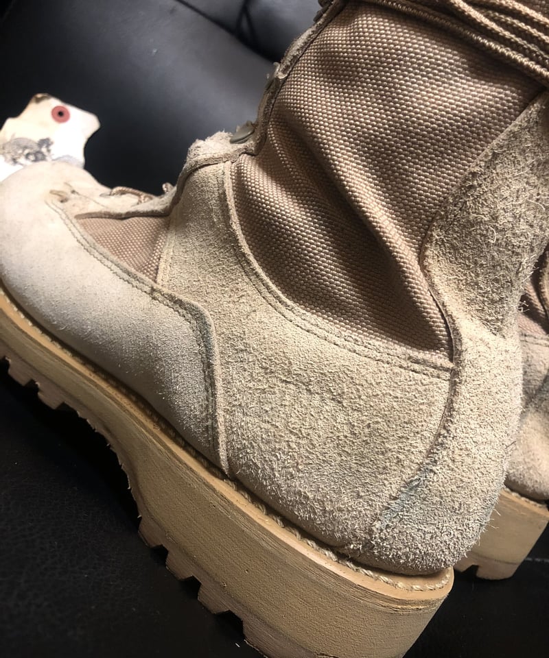 在庫一掃】 90s 【希少】 米軍 COMPANY製 SHOE ADDISON レザーブーツ