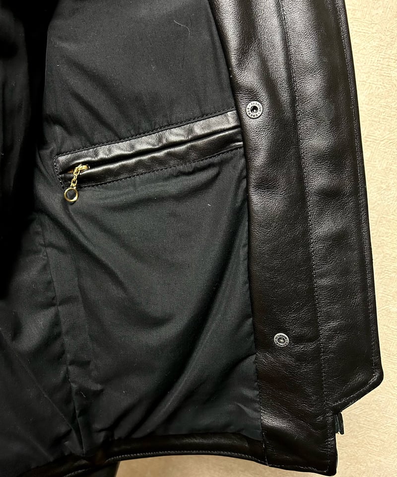 王者vanson傑作シングルライダース〉U.S.A.製vanson 傑作ナチュラル