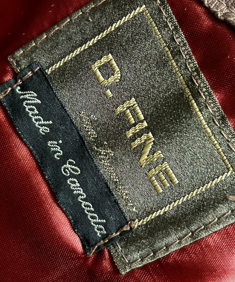 セブンティーズCANADA製R&R2Bレザーテーラード〉70年代CANADA製