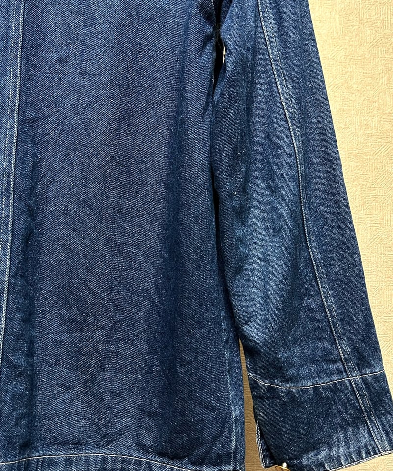 極上色残りインディゴエイティーズU.S.A.製carhartt〉80年代後期U.S.A.