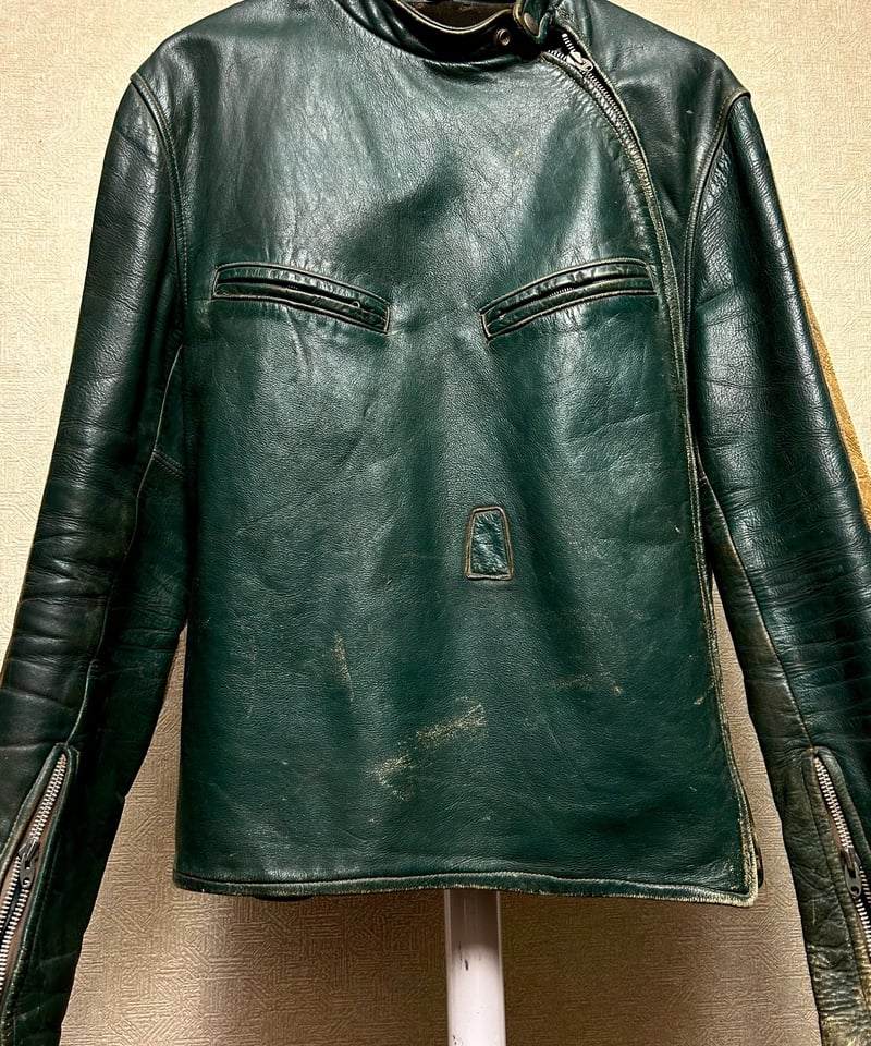 激レアモデル70,s幻のヴィンテージライダース〉70年代CANADA製SHIELDS  