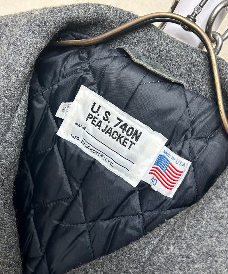 オールド年代U.S.A.製Schott〉90年代U.S.A.製Schott U.S.740N