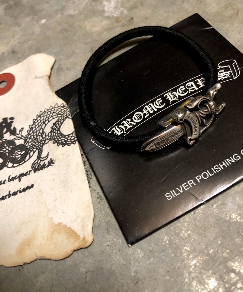 新品未使用 CHROME HEARTS DAGGER HAIRBAND ダガー CHROME HEARTS #10 DAGGER #10ダガー Pendant Top Silver BCA194