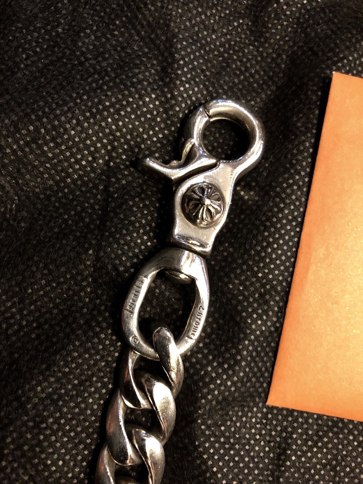 インボイス原本付　クラシック　キーチェーン　chrome hearts クロム 楽天市場】クロムハーツ キーチェーン インボイスの通販