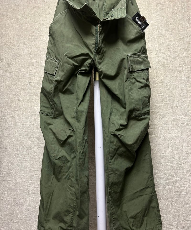 JUNGLE FATIGUE PANTS M-R ヴィンテージ 米軍実物 POST JUNK / 60's～ U.S. ARMY Jungle Fatigue Pants [M-R]