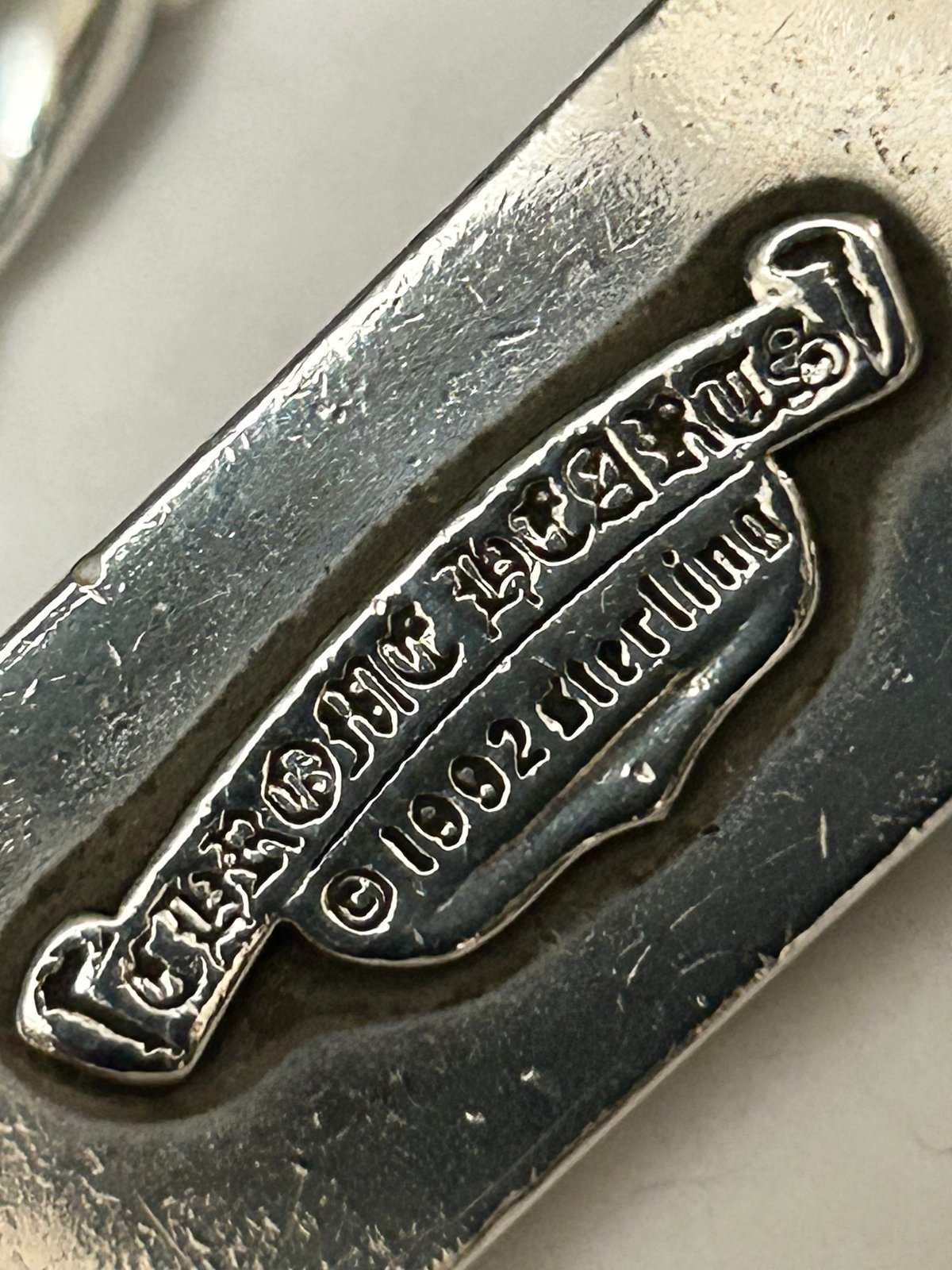 激レア伝説故カムホートヴィンテージクロムハーツ1992刻印〉Chrome