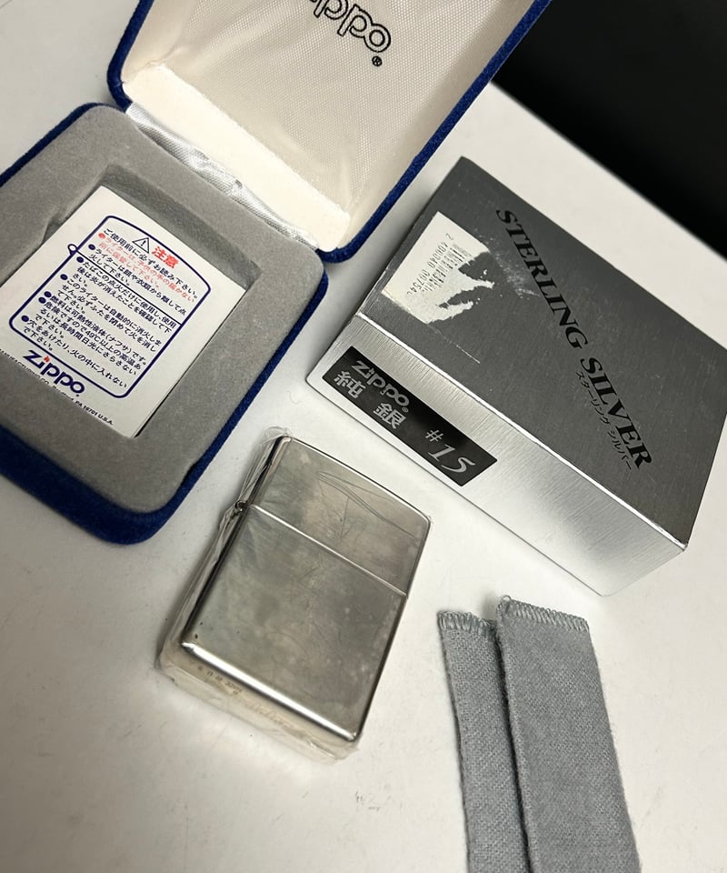 激レア90,sデッドストックスターリングシルバージッポー〉90年代後期