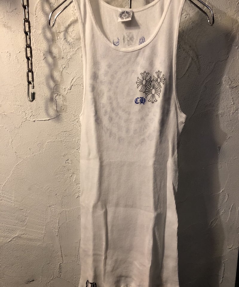 クロムハーツU.S.A.製オールド絶版タンクトップ〉Chrome Hearts U.S.A.