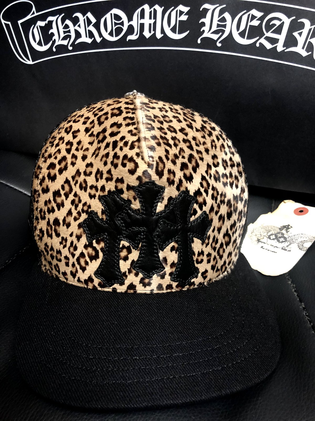 1000％ 正規品 AMIRI フル キャンバス キャップ  クロムハーツカラーブラウン