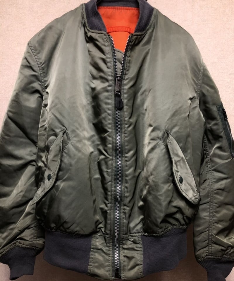 【vintage】90s ヒステリックグラマー MA-1 アルファ USA製