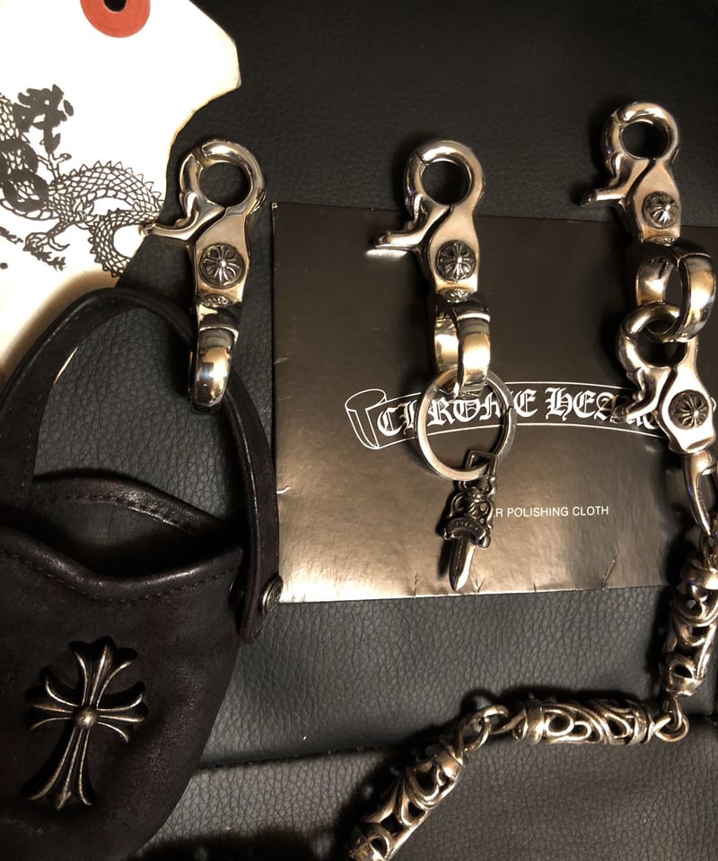帝王クロムハーツ普遍的人気アイテムインボイス付き極上美品〉Chrome
