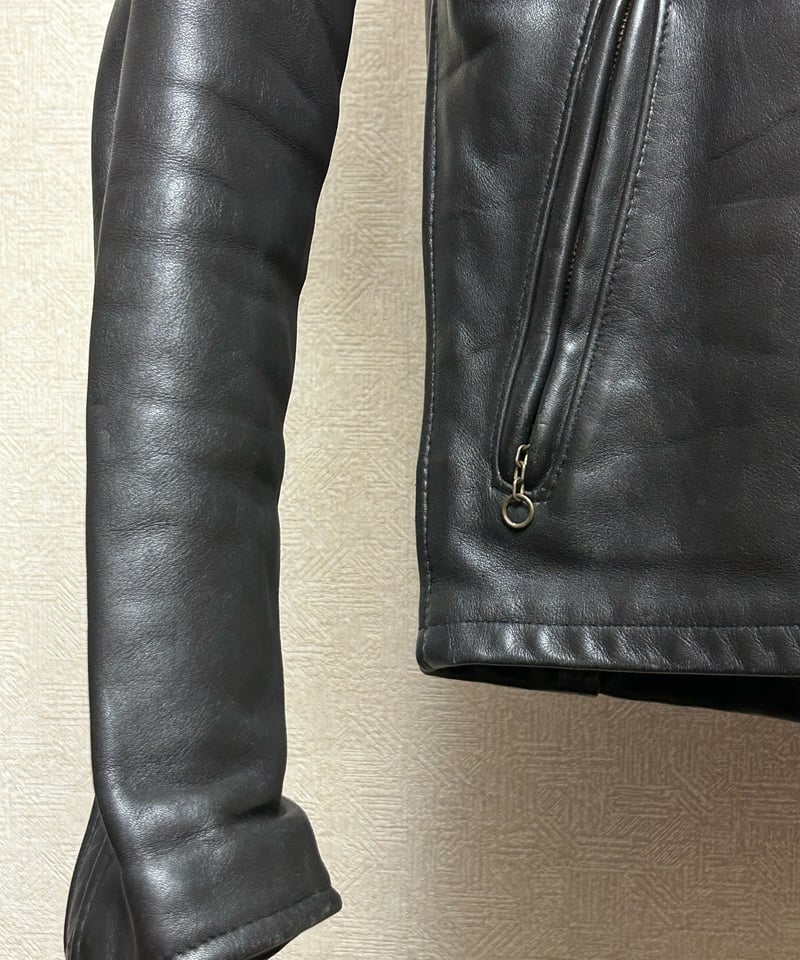 我妻屋12周年スペシャルレザー希少チョコレートブラウン〉オールド