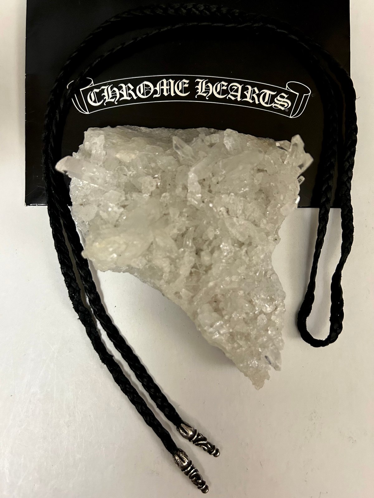 美品クロムハーツ　レザーブレード 帝王クロムハーツレザーブレード〉Chrome Heartsタイニーレザー