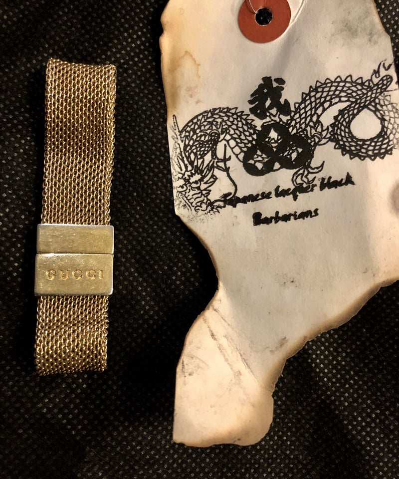 アーカイブ年代オールドGUCCIレアモデルブレスレット〉オールドITALY製 