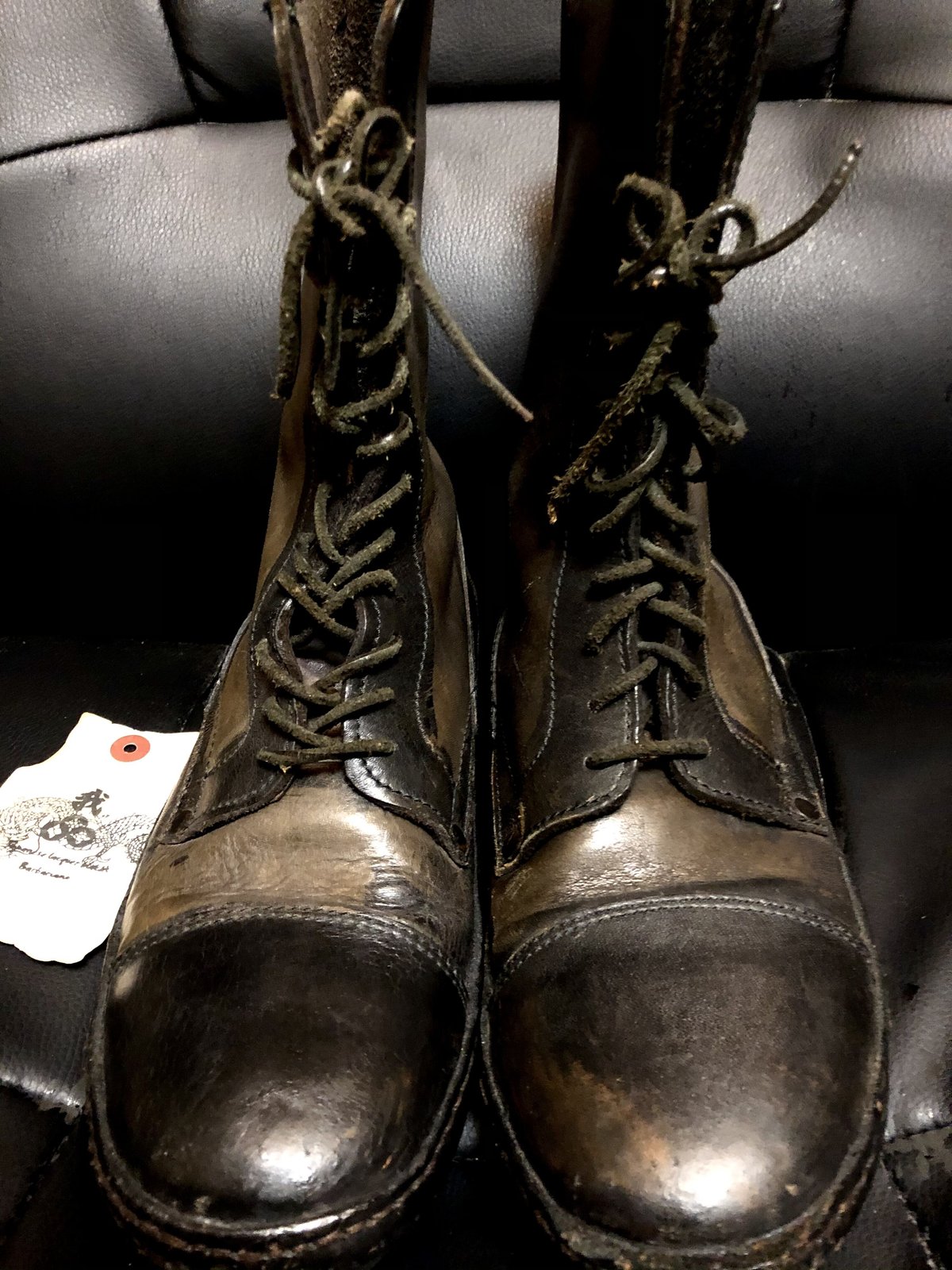 アルチザンクラフトミリタリーテイストブーツ〉CHRISTIAN PEAU