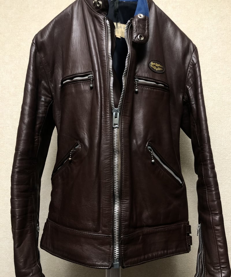 ルイスレザー　ヴィンテージ　70年代　ライトニング　Lewis Leathers 至極の激レアモデルヴィンテージルイスレザー〉70年代後期