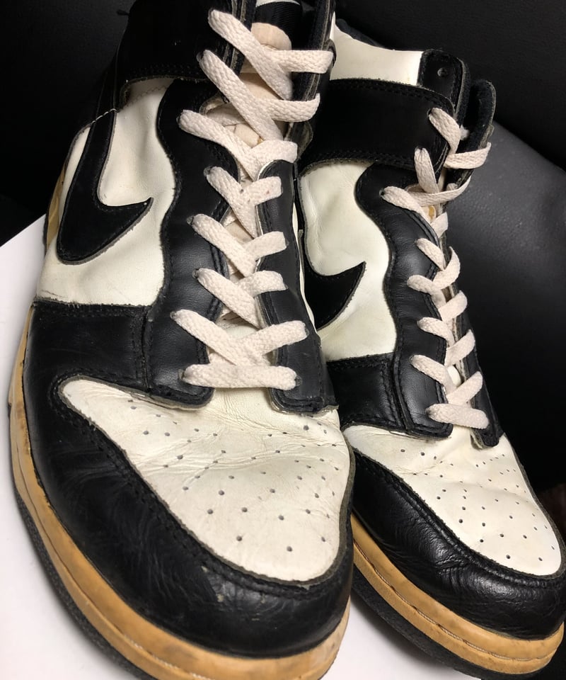 超目玉ヴィンテージDUNK人気ブラック×ホワイト〉オールドNIKE 2008年製