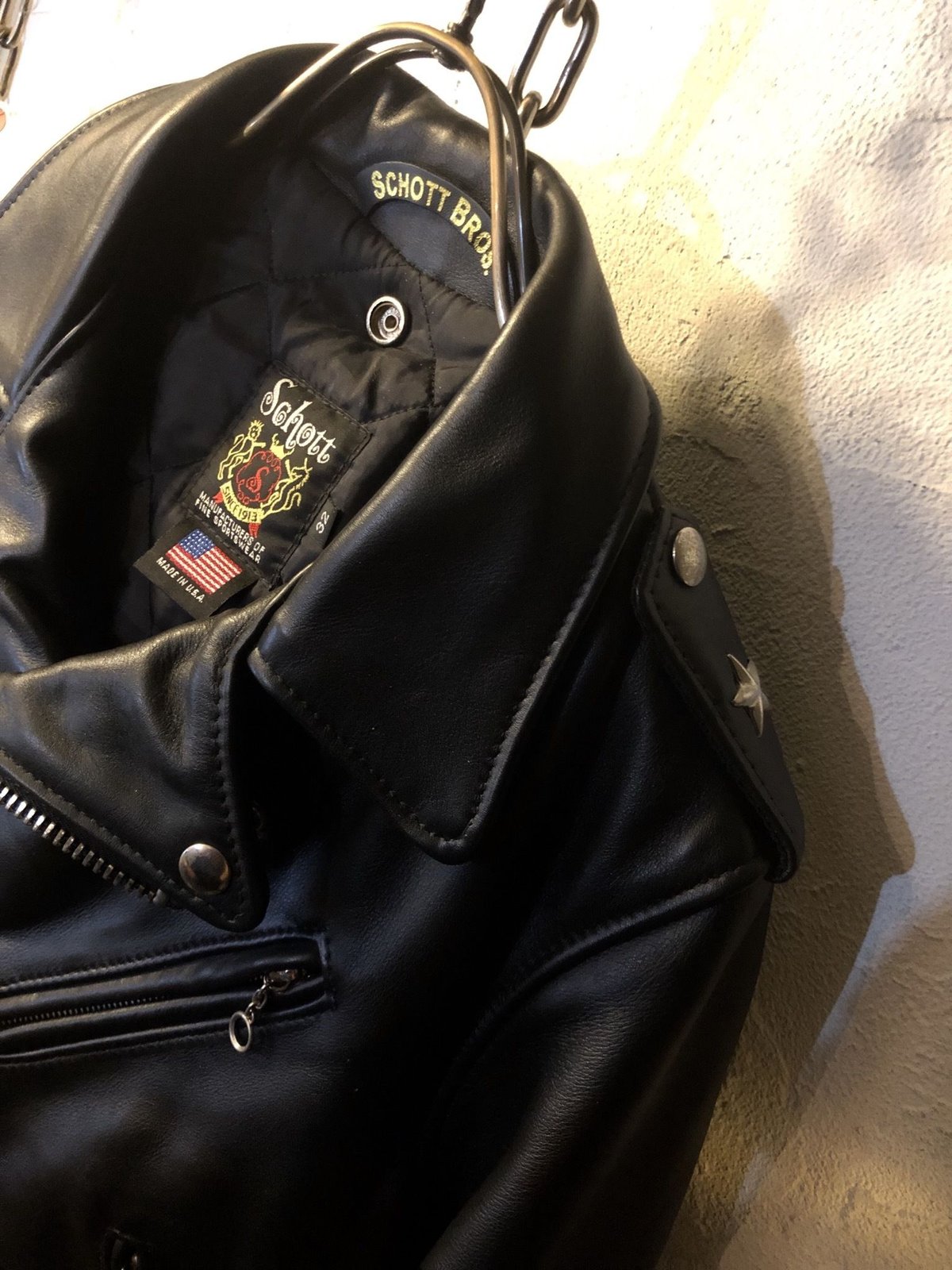 SCHOTT ワンスター ライダース 80‘s USA製 fit=scale-down,w=1200