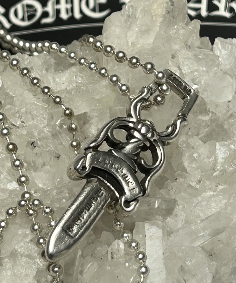 帝王クロムハーツNo.10ダガーネックレス〉Chrome Hearts No.10