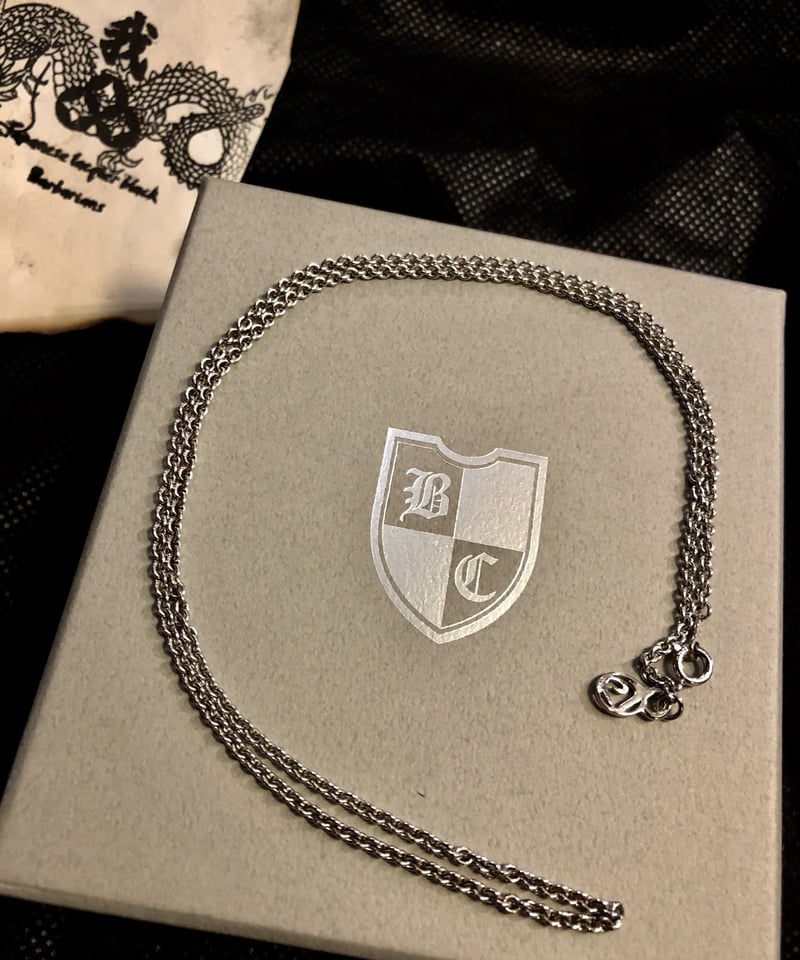 ビヨンクール　オリジナルシルバーチェーン SILVER925プレーンチェーンネックレス未使用品〉BeyondCoolオリジナル