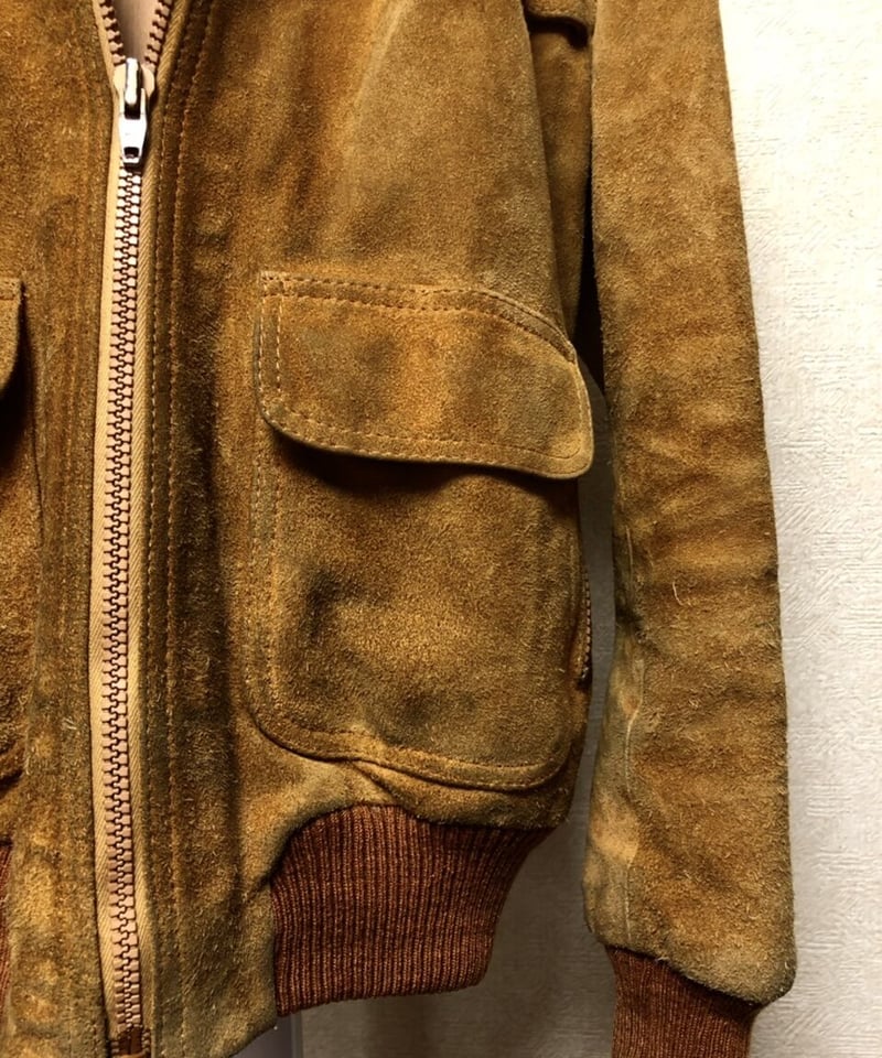 70S　VINTAGE　THEREE STAR ZIP　レザージャケット セブンティーズR&R U.S.A.〉70年代U.S.A.製THREE STARジッパースウェ