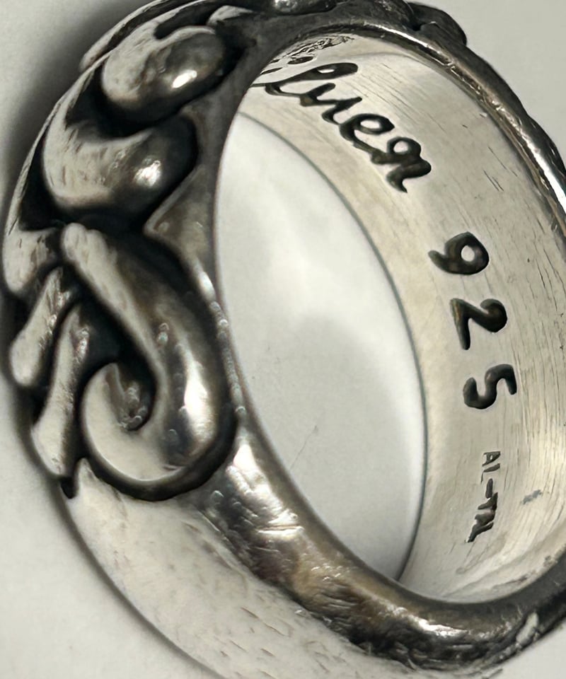 SILVER925 シルバー　130グラムオーバー　激レア　刻印有　希少 R&Rナインティーズ希少内輪筆記体刻印シルバージュエリー〉90年代希少