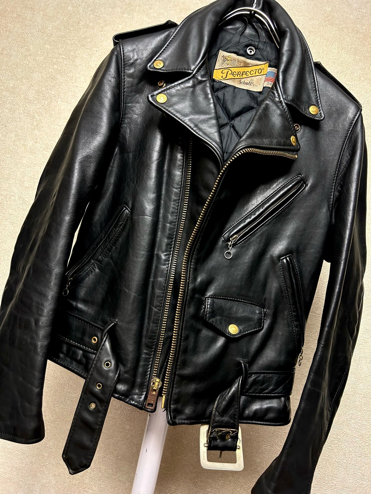 オールドシャンパン金具茶芯R&Rライダース〉U.S.A.製80-90,s