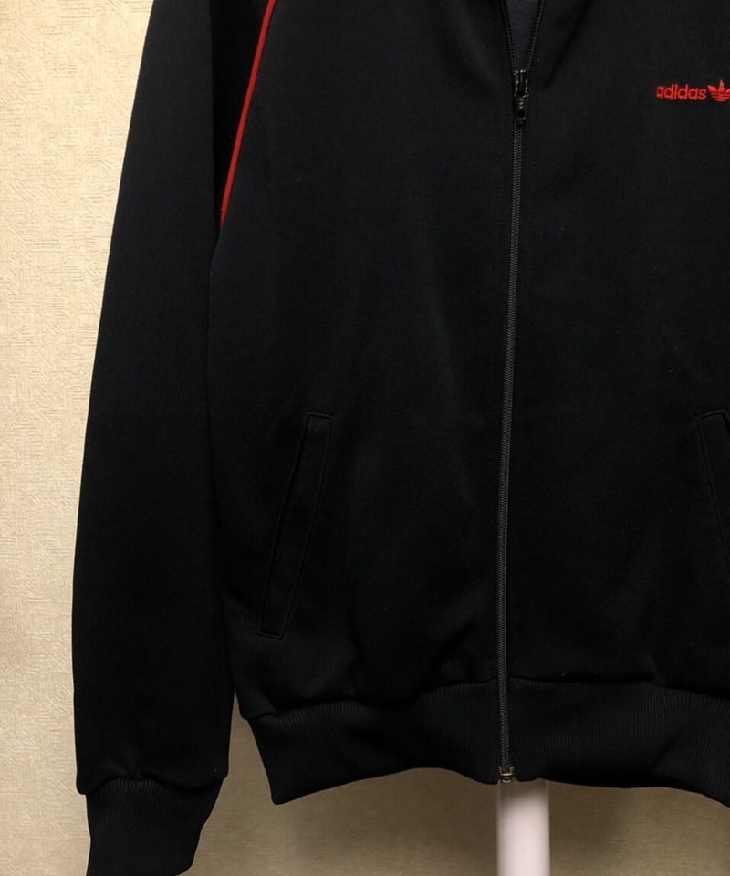 adidas ナイロンジャケット 黒赤　希少　ヴィンテージ　DESCENTE 楽天市場】古着 adidas アディダス 70s 80s デサント製 ヴィンテージ