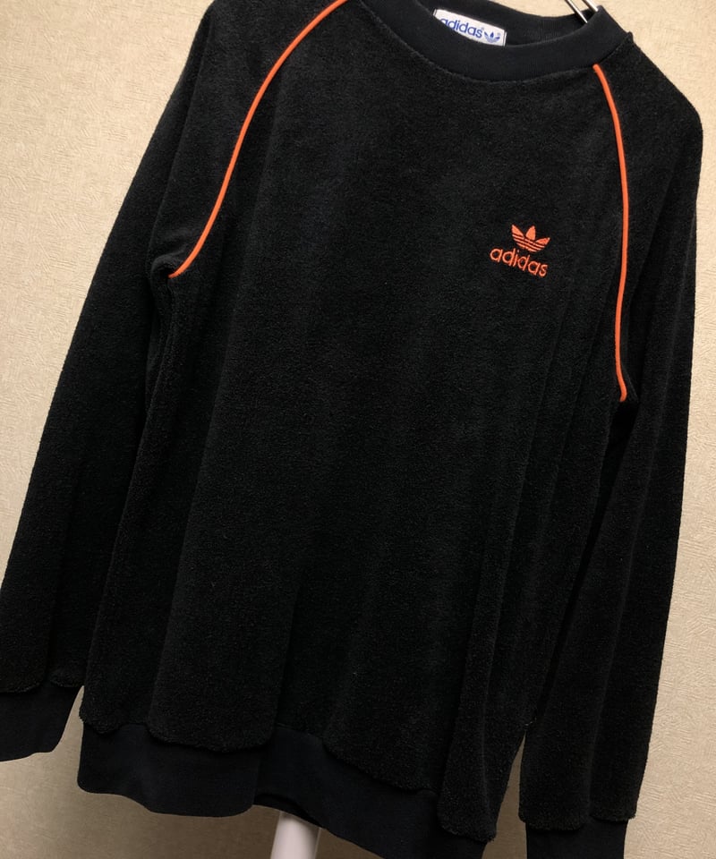 オールドエイティーズデサントタグ〉80年代DESCENTEタグadidas PILE TRA