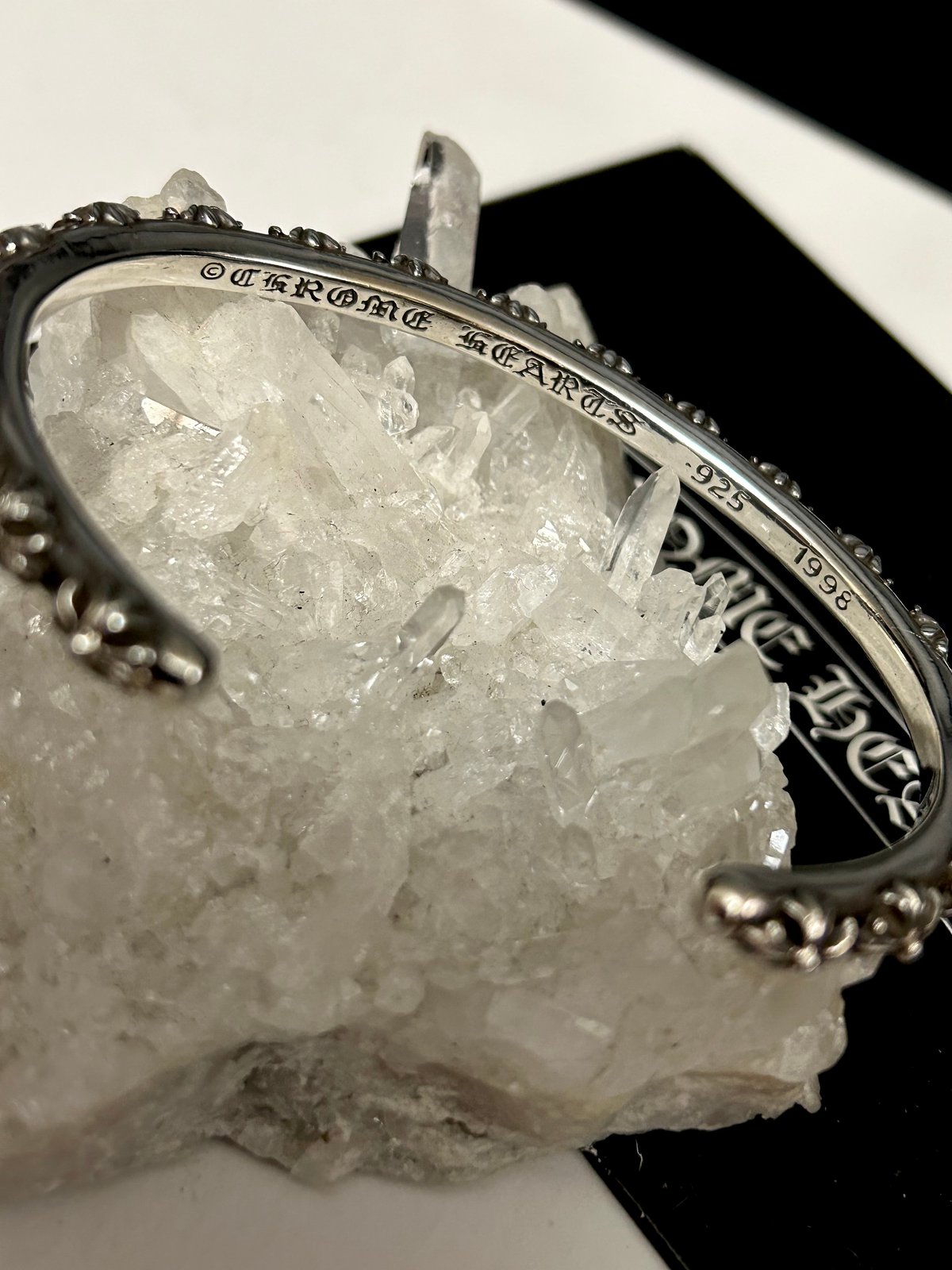 クロハーツバングル　難あり Chrome Hearts - 定価38万！ クロムハーツ ◇ ワックスドパンク