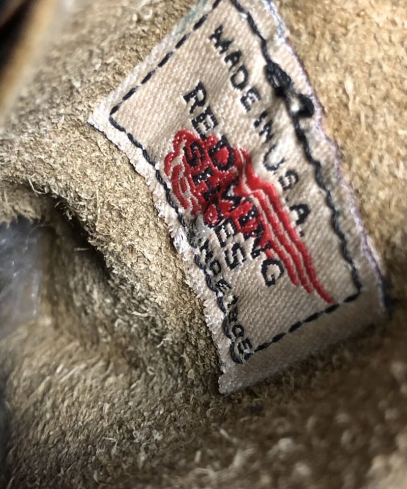 ナインティーズU.S.A.製RED WING希少モデル〉90年代U.S.A.製羽 ナインティーズU.S.A.製RED WING希少モデル〉90年代U.S.A.製羽