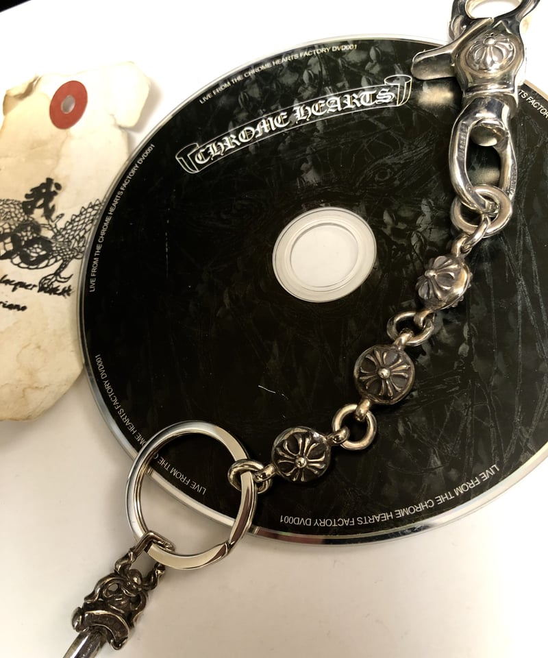 帝王クロムハーツ普遍的人気伝統CROSSBALL KEYCHAIN #2》Chrome He