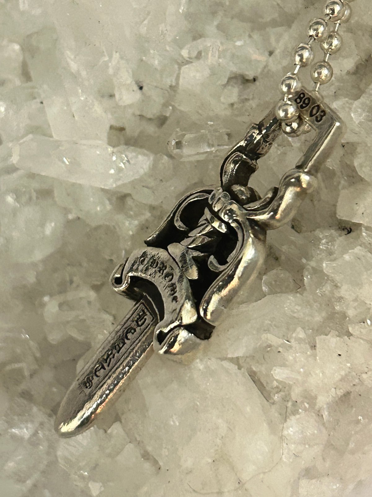 クロムハーツ ダガーキーホルダーペンダントペンダントトップ